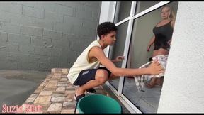 I Found My Stepson with My Sex and Made Him My Object of Anal Sex