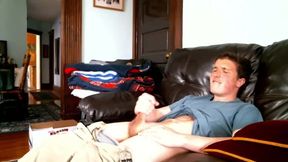 Homosexual Unexperienced: super-naughty teenie alone at home