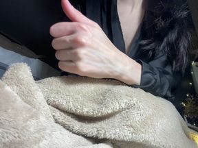 Caressing Veiny Hands