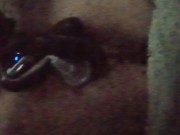 Late night estim CBT and anal probe