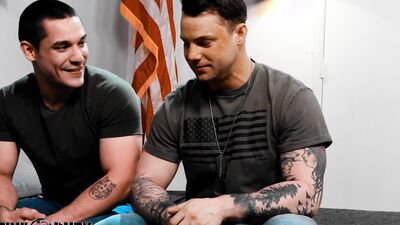 Tatted Hunks Raw Flip Fucks - Andrew Miller, Tyler James - ActiveDuty