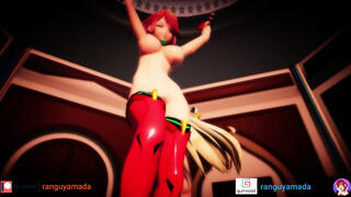 MMD R18 Belly Dance