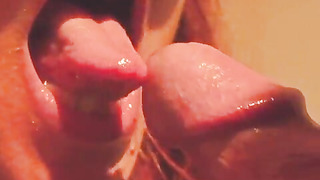 Hooded Cuckold Gives Promised Deep throat and Boob job to Homie