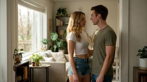 beautiful young blonde knocks on her neighbor s door looking for sugar, but what the slut really wants is all his milk - porn in spanish - audio in spanish - ai pron