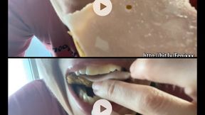 COFFEE AND BISCOTTES FETISH FOOD Fenix10