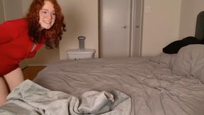 Sitter teaches you how to jerk off JOI