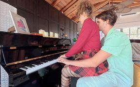 I Fucked the Cum Onto the Piano Teacher