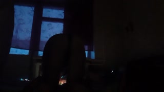 Our rough threesome was illuminated by garlands - IkaSmokS