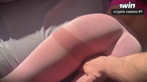 POV I Tried to Last Longer But my Stepsis Made Me Cum Hard