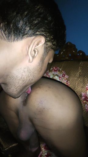 Blowjob ass licking indian gay