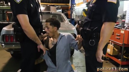 Nude very cute gay young police Get poked by the police