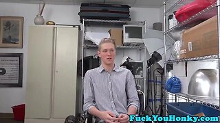 Blonde Amateur Audition: Interracial POV Anal & Cocksucking