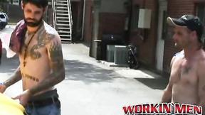 ”Bushy studs fix a car & end up rawfucking deep & hard”