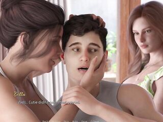 Growing Things up 5 - Lucas Plays with Bella’s Body Then Fantasies of Brenda’s Giant Breasts