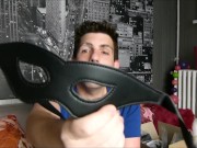 Des masques libertins en dentelle pour les hommes (ou BDSM) Msieur jeremy