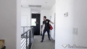 ”PureMature: Horny Mature Aila Donovan Fucks Fire Fighter”