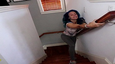 Sunshine Tampa pissing her bodysuit omorashi wetting