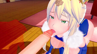 Artoria Lancer FATE GRAND ORDER 3D HENTAI