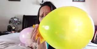 I Blow You Stroke I Want to Tease You with My Balloons, I Want to Watch You Stroke Your Cock to Every Blow of Breath