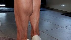 Dance and Flex Colorful Dress High Heels