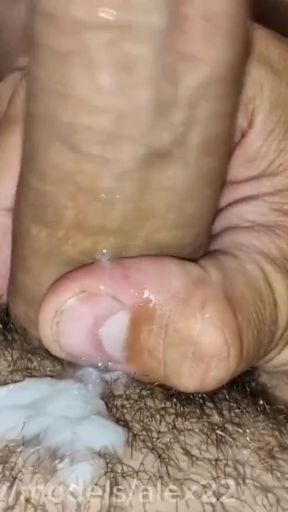 Cum on the ass , Hot shots of Sissy femboy cum without a condom . Exclusive collections of orgasms .   Clip 1