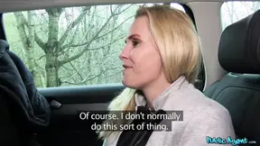 Public Porn, Blonde MILF with Big Boobs Fucks a Stranger