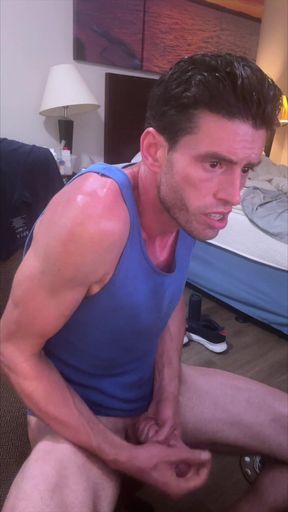 Edging for Hours in Chair, Feel It for 20 Mins That Im There and Finally Do Cum