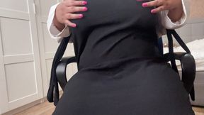 Syrian MILF Sits on Web Chat and Caresses Her Clitoris. Lux Eva