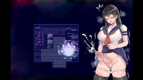 futanari uniform [ futa hentai game ] ep.2 handjob special skill !