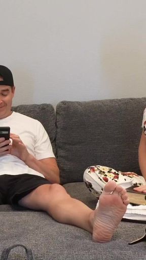 Iconic moment from &quot;Stepson Finds Religion On National Day Of Prayer - BIBLE STUDY E02 - MILF STELLA&quot;