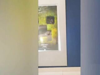 dwarf woman masturbating at the mall