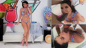 Romi Rain in Romi Reigns Over Cock - Swallowed