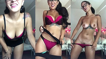 Sexy striptease sport outfit -CLAUDIA BAVEL-