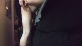 Horny Sexy Crossdresser Fucking Herself