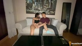 Movie Night Turns Into Steamy Hookup with Horny Friend