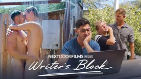 NextDoorFilms - Nice Cocked Writer Dicks Down Bratty Twink Muse