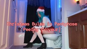 Christmas Bulma in Pantyhose Peeing [Voyeur] Sage Eldritch