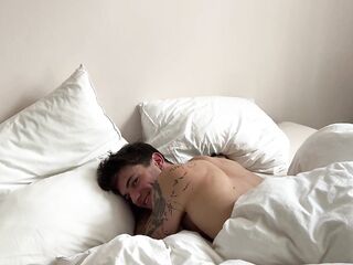 I fastened him up, used him until I came and made him lick his load