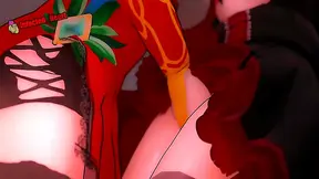 Marin Receives Massive Dick and Gets Creampied in Hot Hentai Action