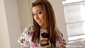 Hot stepsis blows her Big Dick brutha