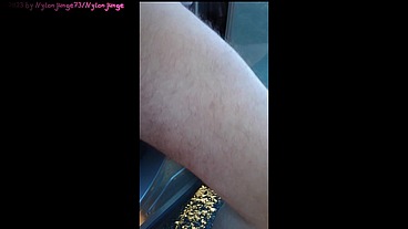 Exhibitionist Cumshot auf der Landstrasse