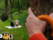 HUNT4K. Hunter Banging. Hot sex with Maya