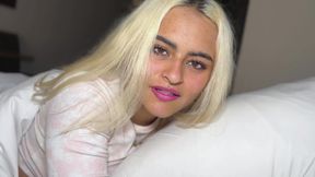 My Stepsister's Best Friend and I Shared a Bed and Things Got Intense Creampie