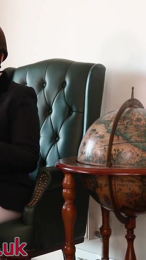 Emotional moment from &quot;Clean Victoria&#039;s Riding Boots And Eat Your Cum&quot;