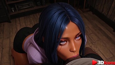 Hinata Hyuga has become a slut obsessed with big black dicks, and to get fucked more often, she got a spray tan [AI]
