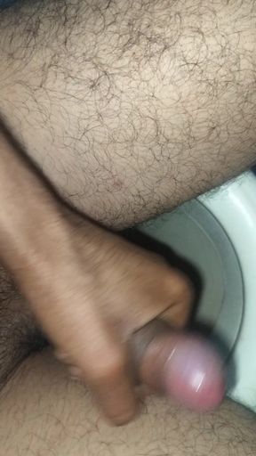 I saw my sister-in-law in the bathroom and masturbated