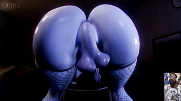 Huge Thicc Transgender Widowmaker Twerks Her Cock, Widowmaker Fucks Juno&rsquo_s Fat Ass