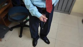 Teacher Boss Milking in the Office