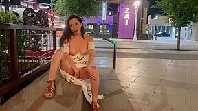 Nicole Niagara - Filmed Being A Slut In Front Of Strangers Solo Car Fun