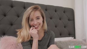 Haley Reed surely loves to suck cock of her stepbrother